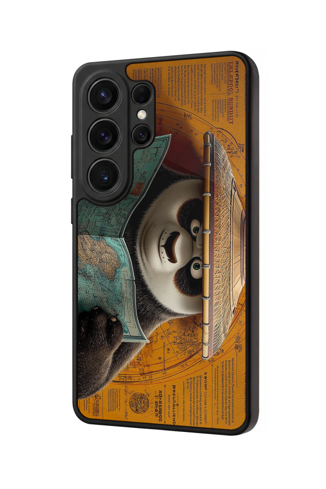 Samsung Galaxy S26 Ultra Uyumlu Kung Fu Panda Tasarımlı Glossy Premium Kılıf