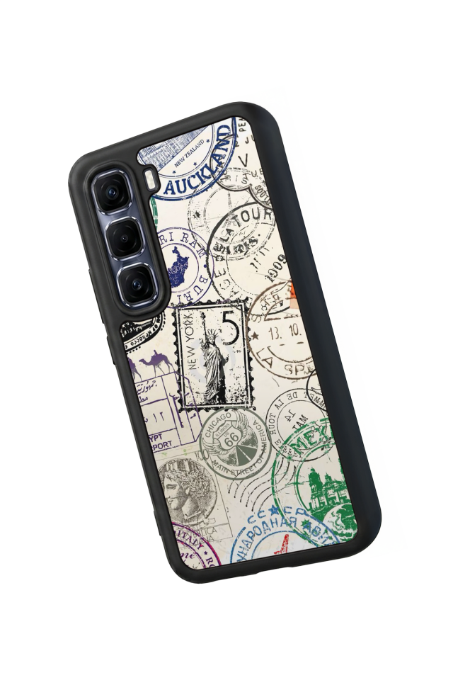 Infinix Hot 60 Pro Plus Uyumlu Poster Tasarımlı Glossy Premium Kılıf