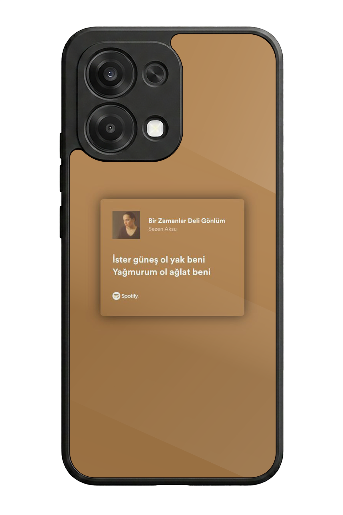 Oppo A6 Pro Uyumlu Sarki Sozleri Tasarımlı Glossy Premium Kılıf
