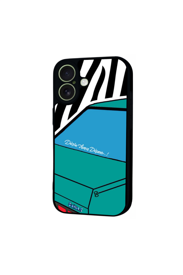 iPhone 17 Uyumlu Tofas Tasarımlı Glossy Premium Kılıf