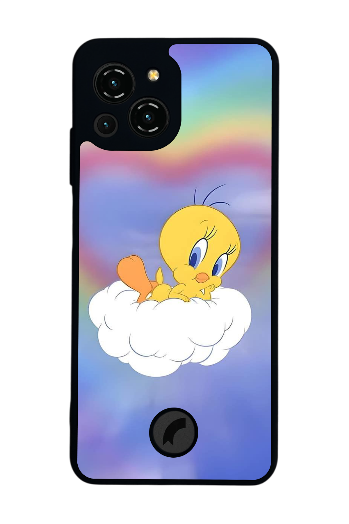 Reeder S23 Pro Max Uyumlu tweety Tasarımlı Glossy Premium Kılıf