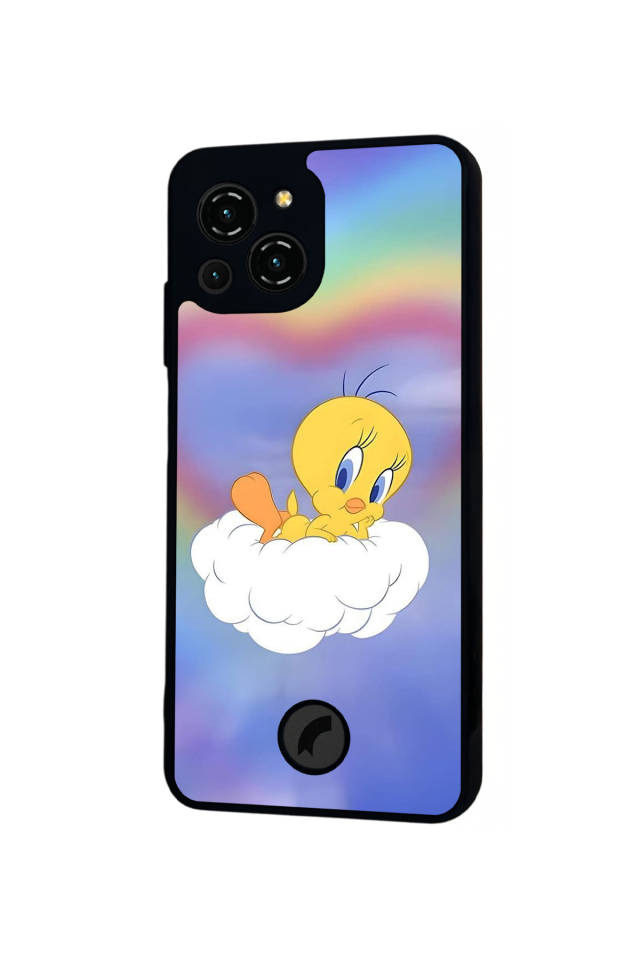 Reeder S23 Pro Max Uyumlu tweety Tasarımlı Glossy Premium Kılıf