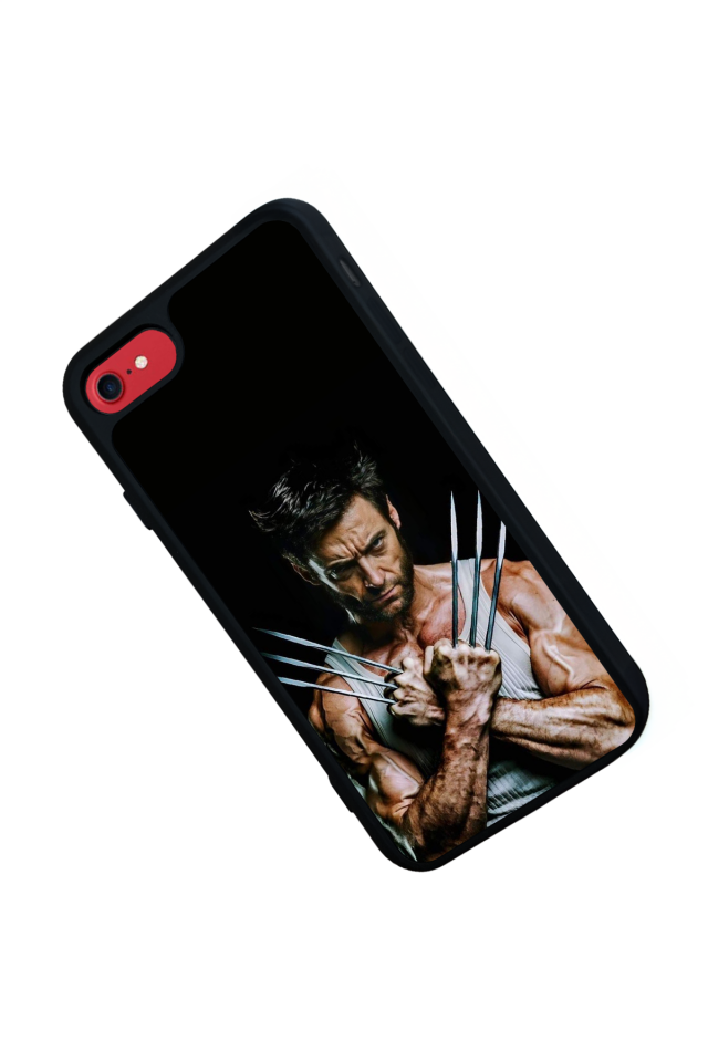 iPhone SE Uyumlu Wolverine Tasarımlı Glossy Premium Kılıf