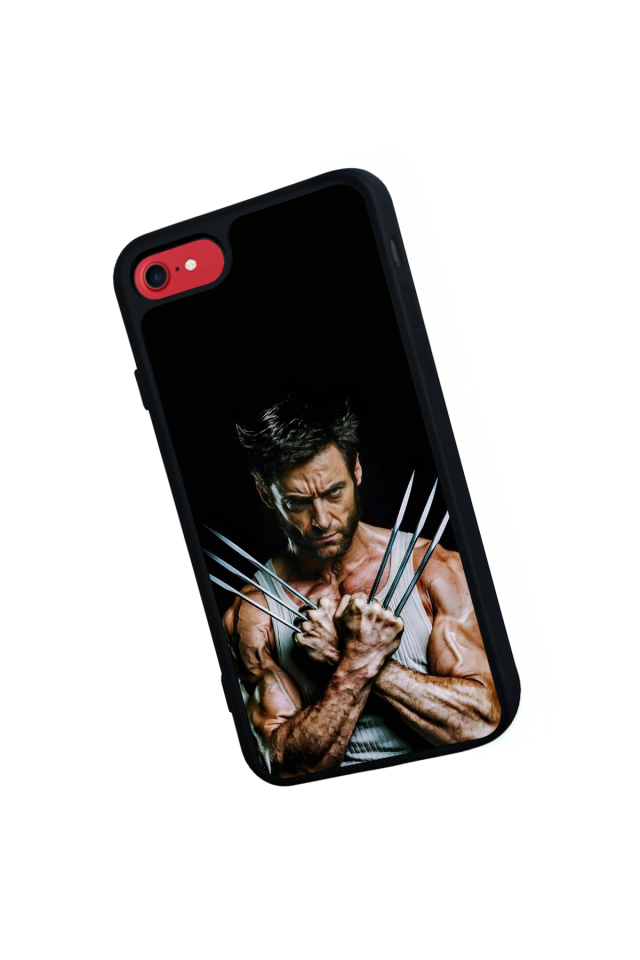 iPhone SE Uyumlu Wolverine Tasarımlı Glossy Premium Kılıf