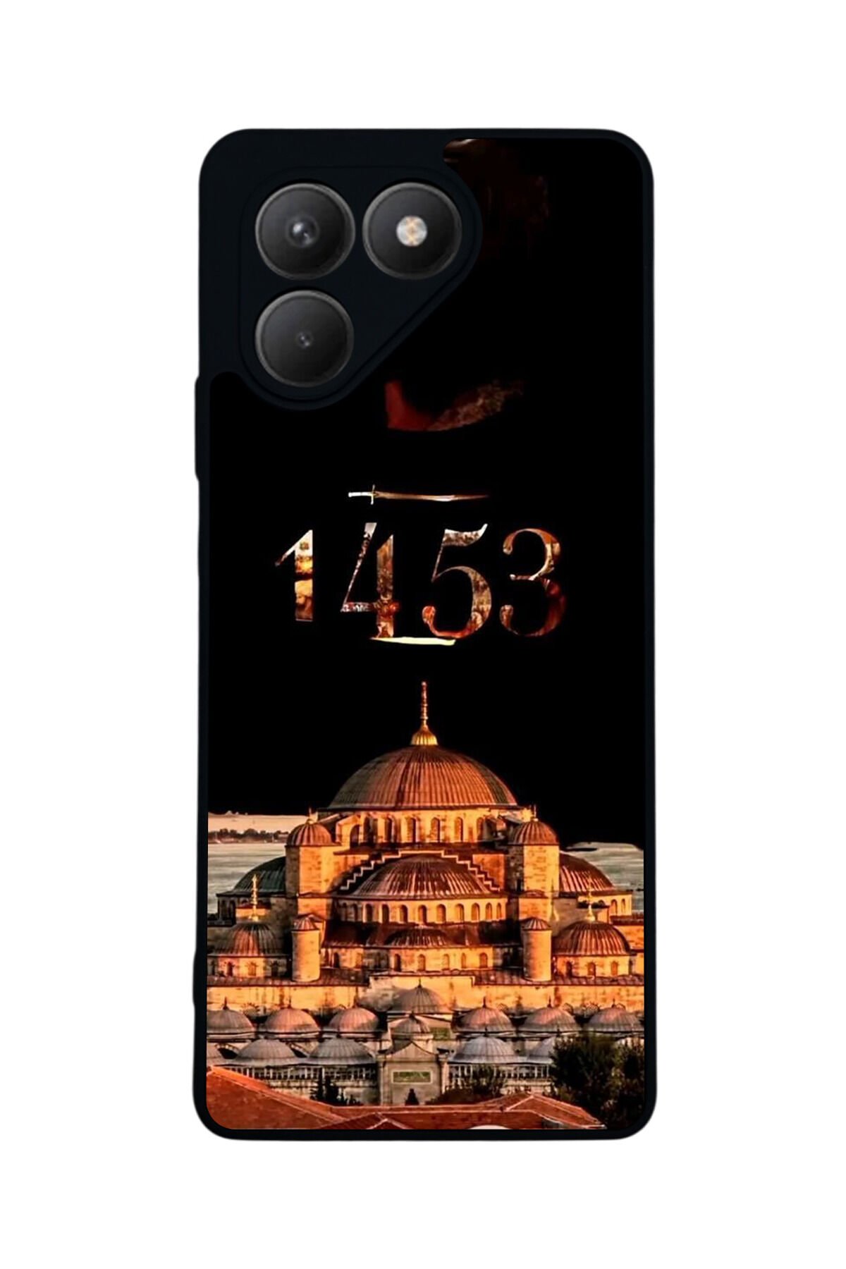 Tecno Pova 7 Mat Uyumlu Siyah Kılıf – Yumuşak Silikon, Koruyucu, Şok Emici Kapak