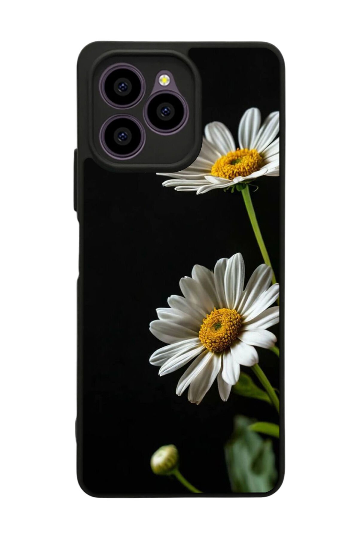 Omix X6 Uyumlu Cicek Tasarımlı Glossy Premium Kılıf