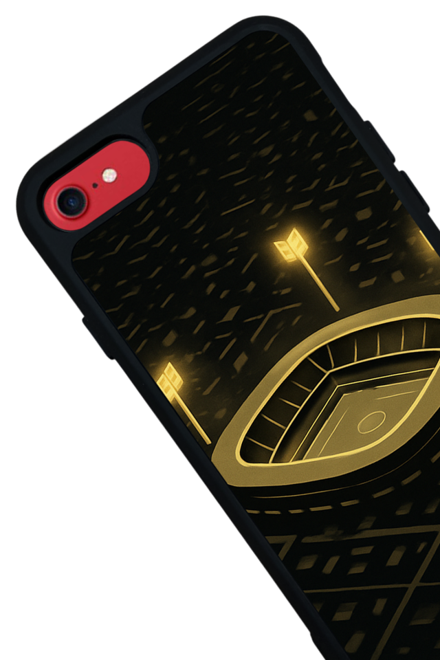 iPhone SE Uyumlu Aslan Tasarımlı Glossy Premium Kılıf