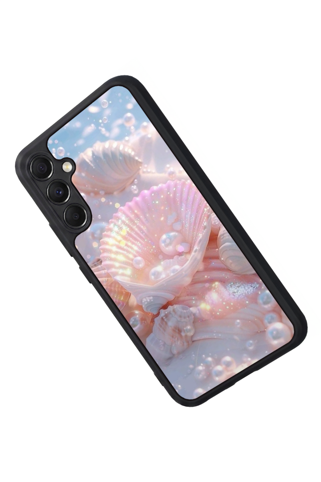Samsung Galaxy A34 Uyumlu  İnci Tasarımlı Glossy Premium Kılıf