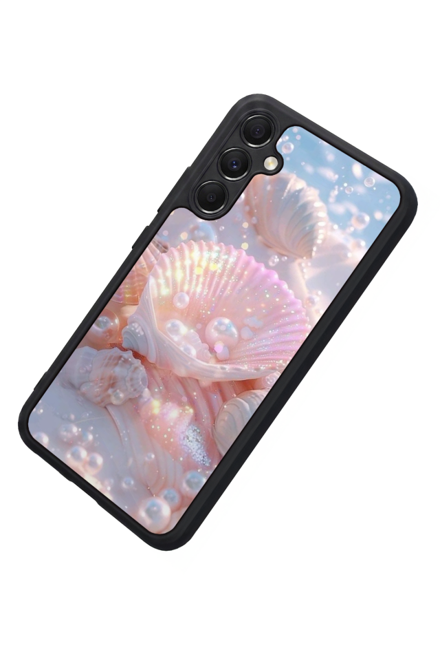 Samsung Galaxy A34 Uyumlu  İnci Tasarımlı Glossy Premium Kılıf