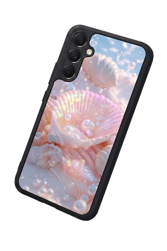 Samsung Galaxy A34 Uyumlu  İnci Tasarımlı Glossy Premium Kılıf