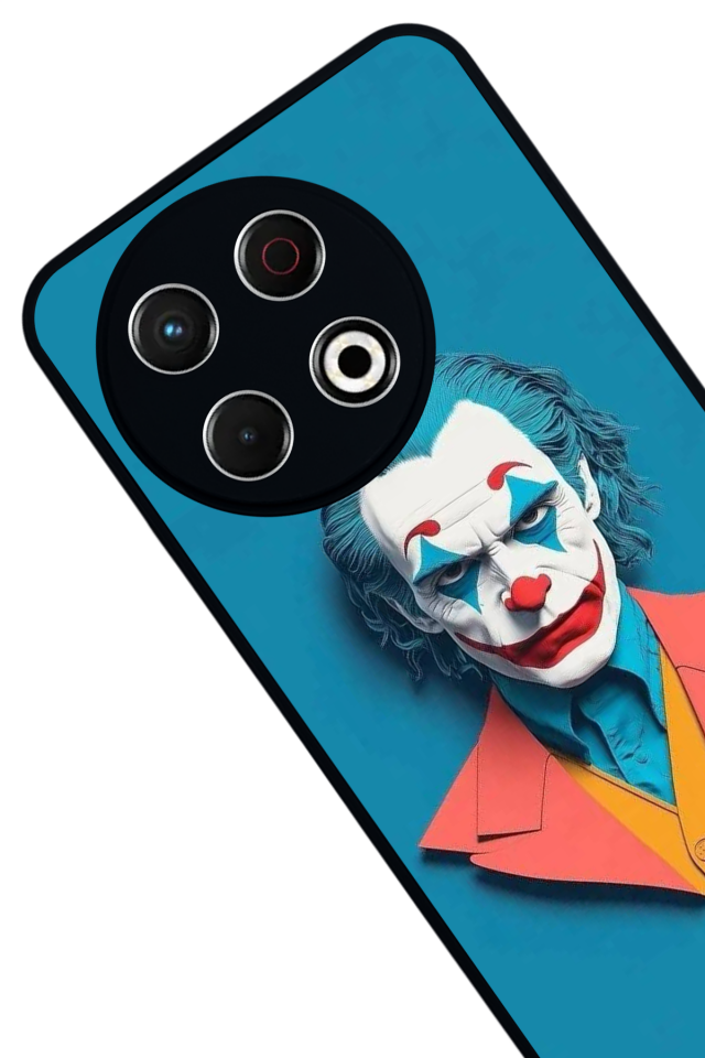Tecno Spark 30 Pro Uyumlu Joker Tasarımlı Glossy Premium Kılıf