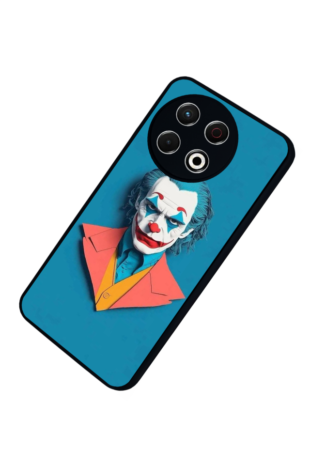 Tecno Spark 30 Pro Uyumlu Joker Tasarımlı Glossy Premium Kılıf