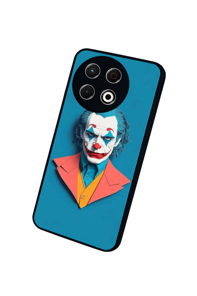 Tecno Spark 30 Pro Uyumlu Joker Tasarımlı Glossy Premium Kılıf