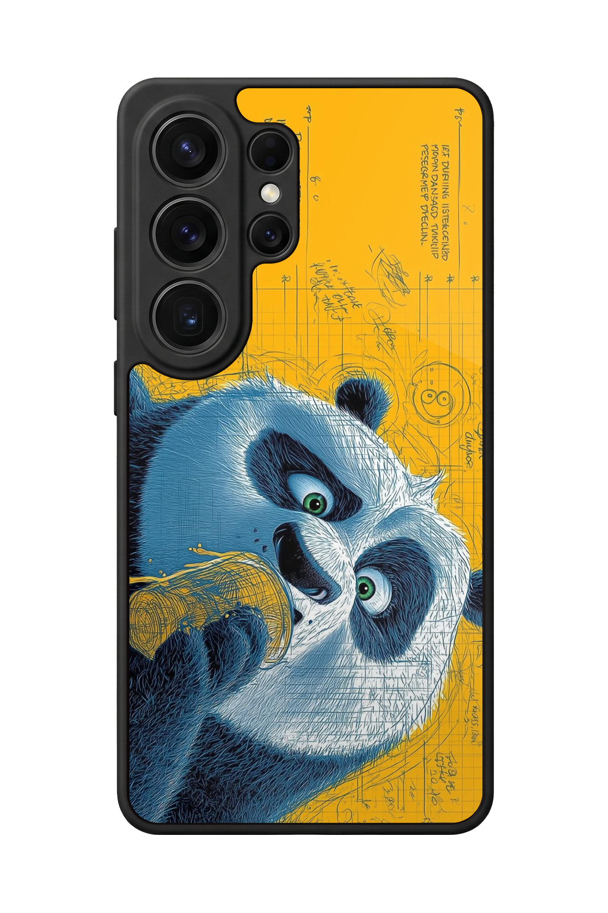 Samsung Galaxy S26 Ultra Uyumlu Kung Fu Panda Tasarımlı Glossy Premium Kılıf