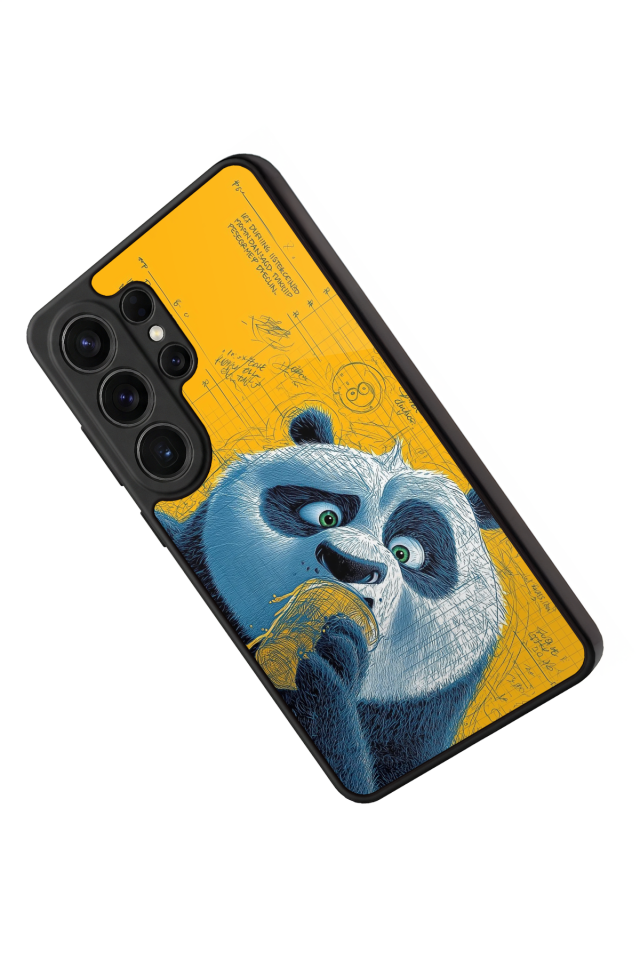 Samsung Galaxy S26 Ultra Uyumlu Kung Fu Panda Tasarımlı Glossy Premium Kılıf
