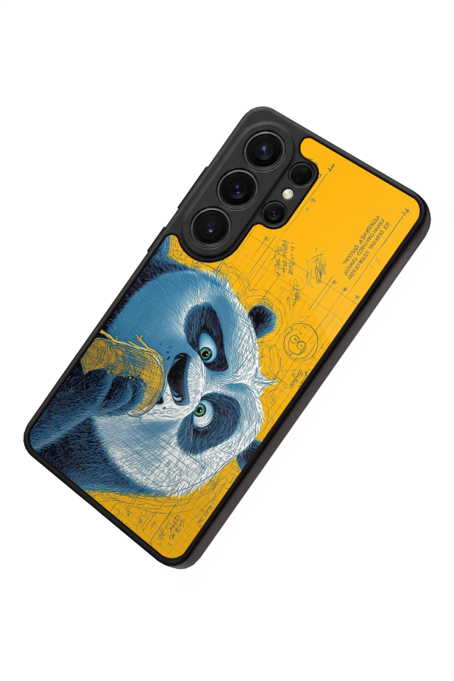 Samsung Galaxy S26 Ultra Uyumlu Kung Fu Panda Tasarımlı Glossy Premium Kılıf