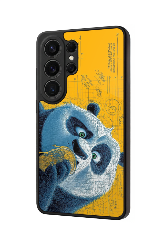Samsung Galaxy S26 Ultra Uyumlu Kung Fu Panda Tasarımlı Glossy Premium Kılıf