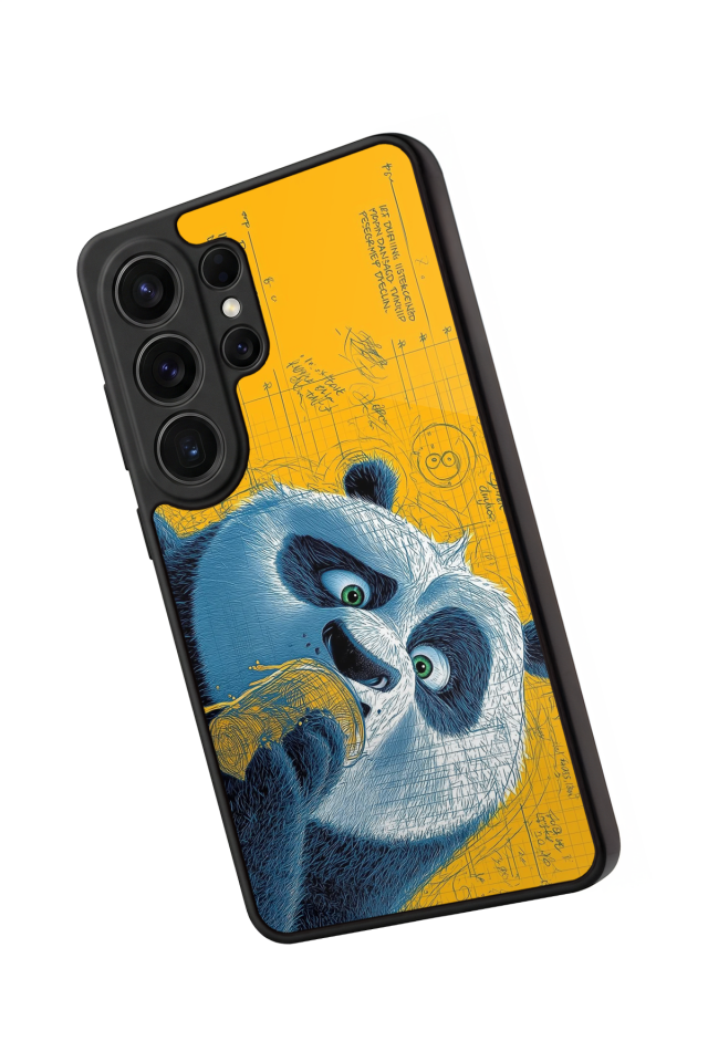 Samsung Galaxy S26 Ultra Uyumlu Kung Fu Panda Tasarımlı Glossy Premium Kılıf