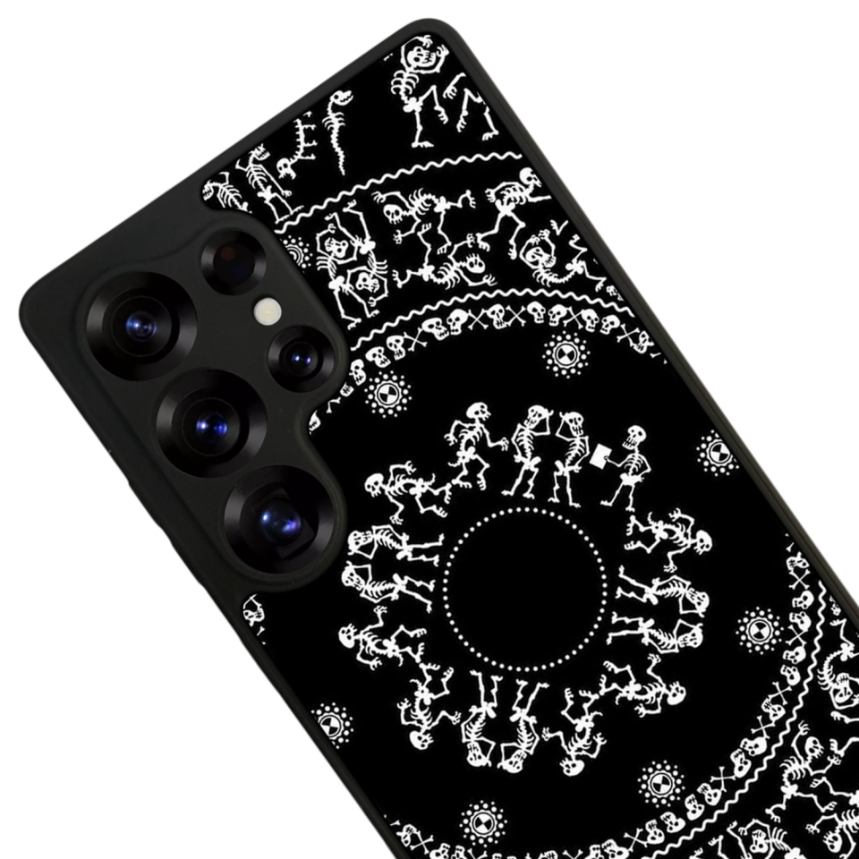 Samsung Galaxy S25 Ultra Uyumlu Mandala Tasarımlı Glossy Premium Kılıf