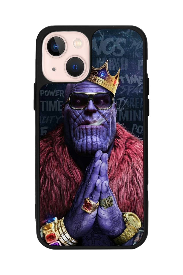 iPhone 13/14 Uyumlu Thanos Tasarımlı Glossy Premium Kılıf