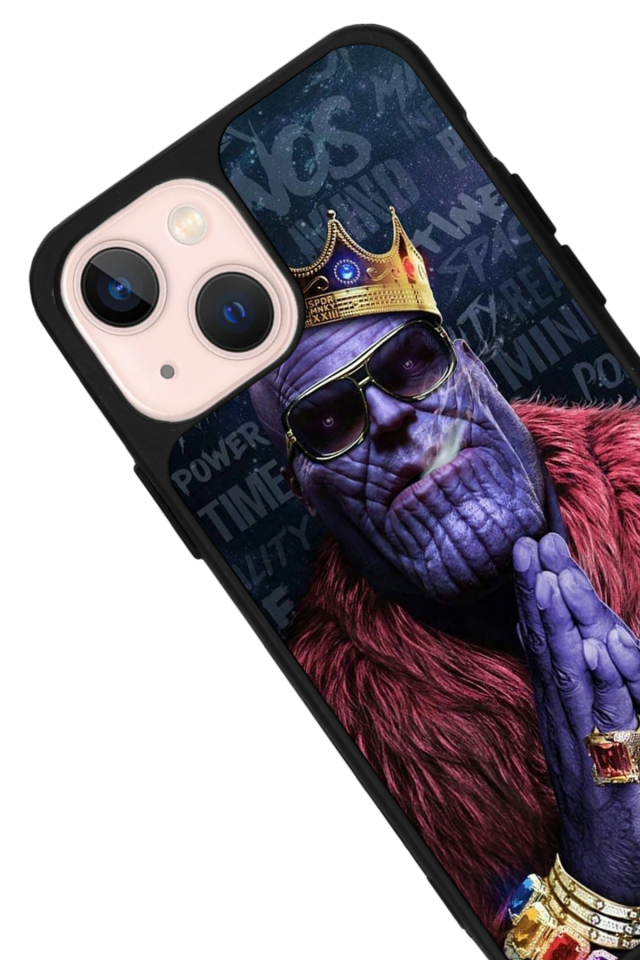 iPhone 13/14 Uyumlu Thanos Tasarımlı Glossy Premium Kılıf