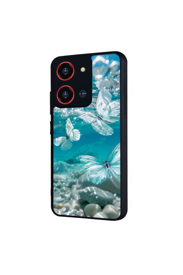 Reeder S19 Max Pro S 108MP Uyumlu Kelebek Tasarımlı Glossy Premium Kılıf