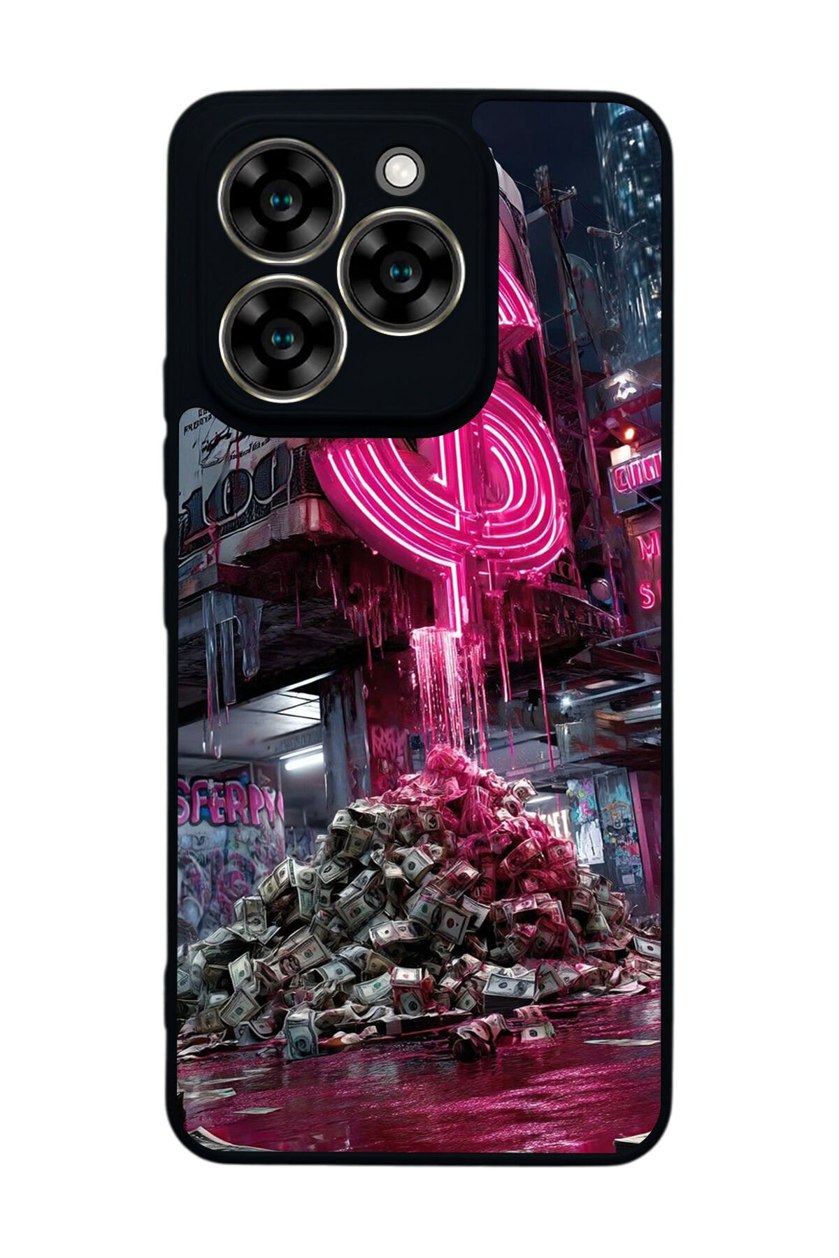 Reeder S919 Uyumlu Para Tasarımlı Glossy Premium Kılıf