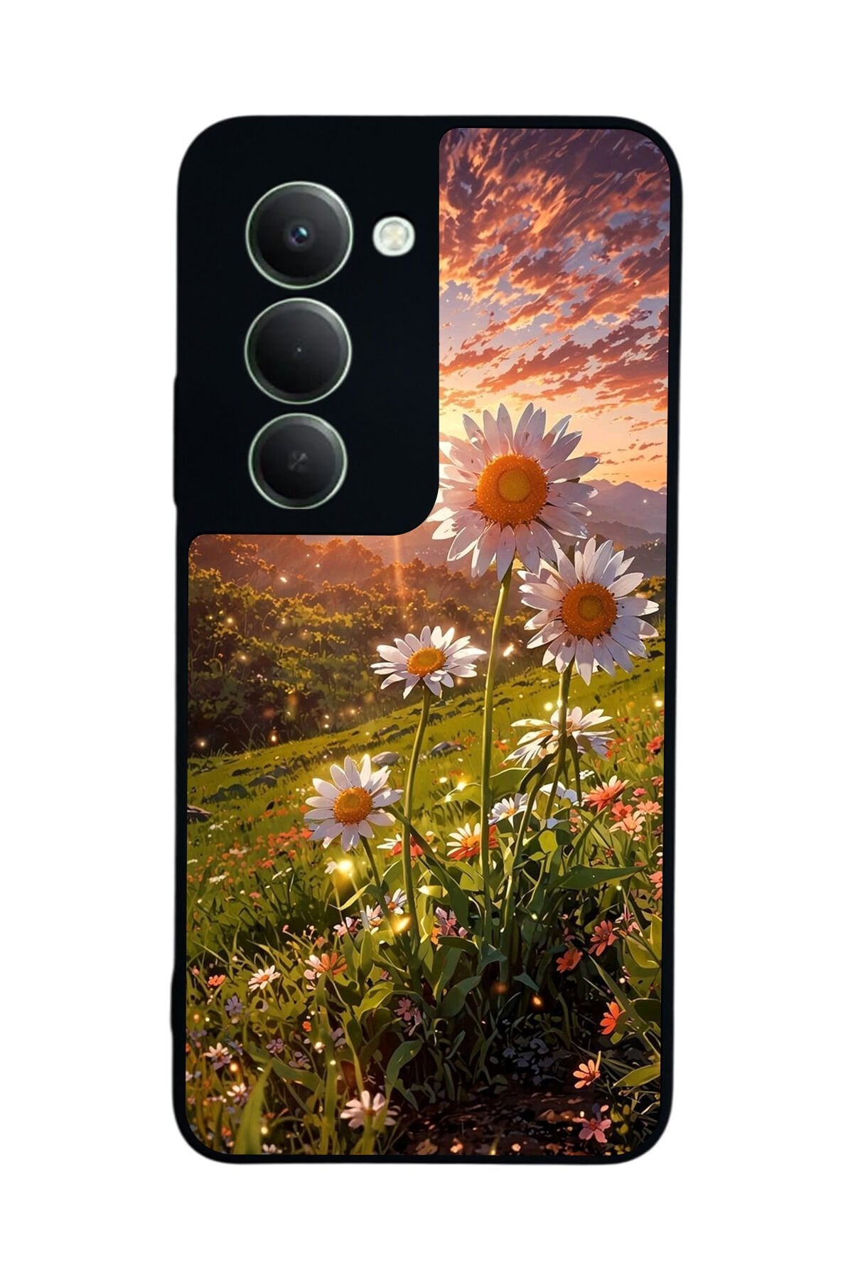 Xiaomi Redmi 15 5G Uyumlu Cicek Tasarımlı Glossy Premium Kılıf