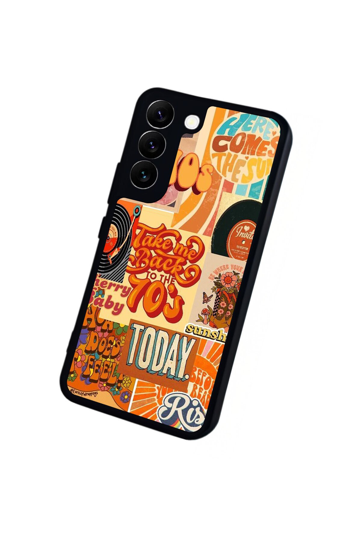 Samsung Galaxy S22 Uyumlu Poster Tasarımlı Glossy Premium Kılıf