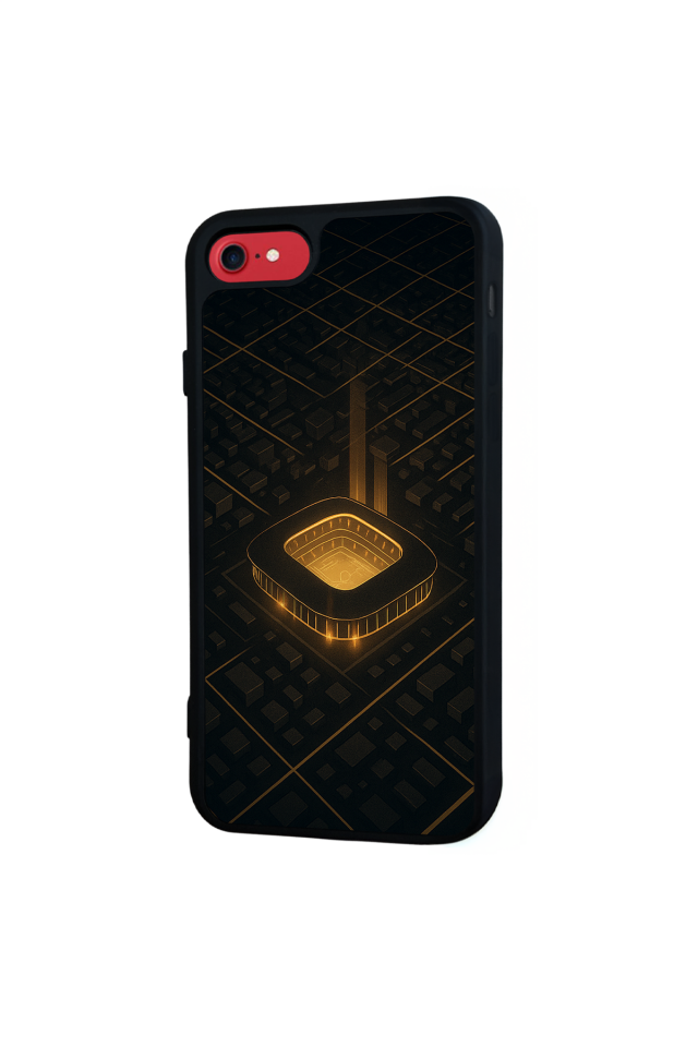 iPhone SE Uyumlu Aslan Tasarımlı Glossy Premium Kılıf