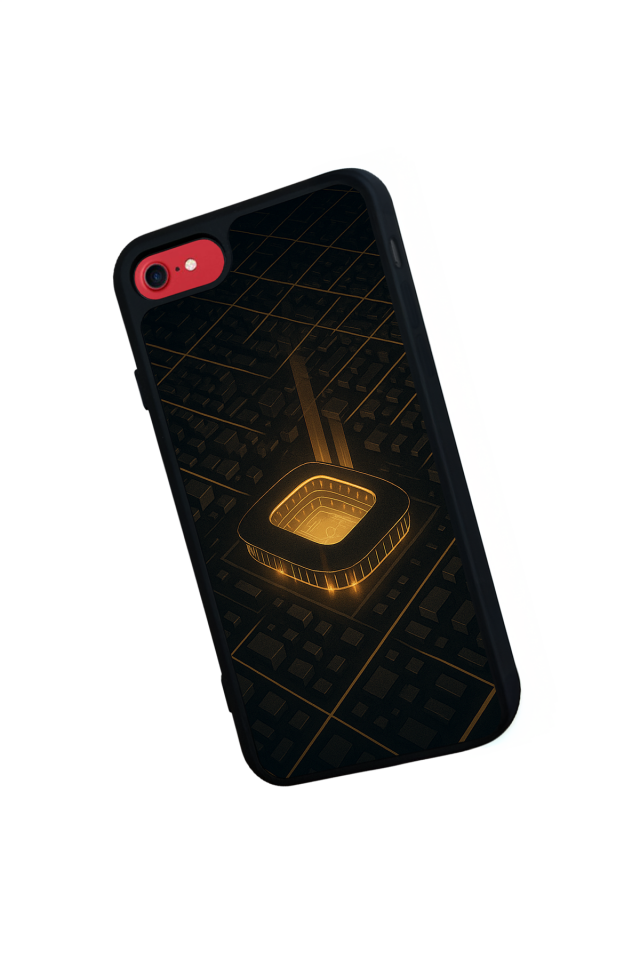 iPhone SE Uyumlu Aslan Tasarımlı Glossy Premium Kılıf