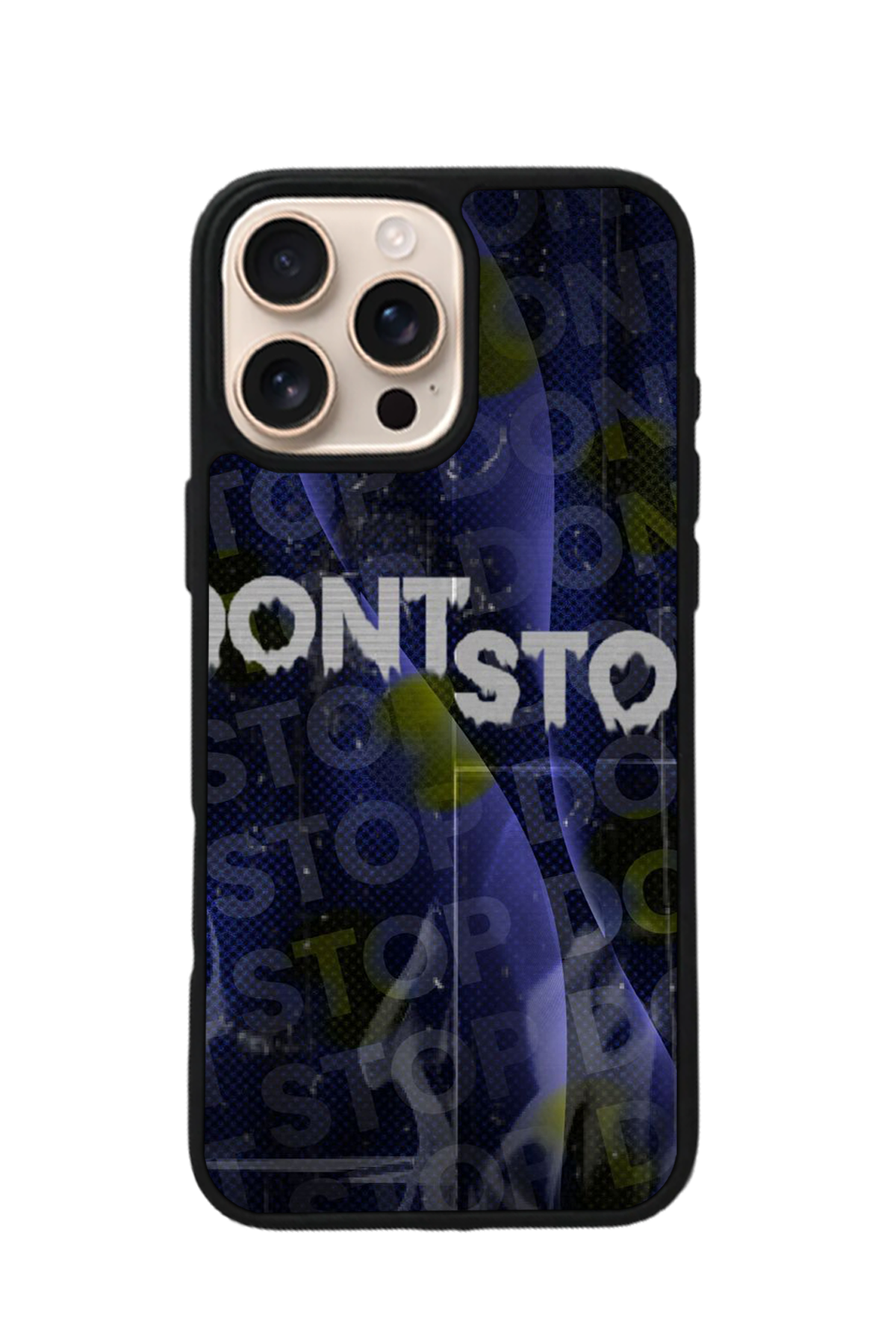 iPhone 16 Pro Max Uyumlu Dont Stop Tasarımlı Glossy Premium Kılıf
