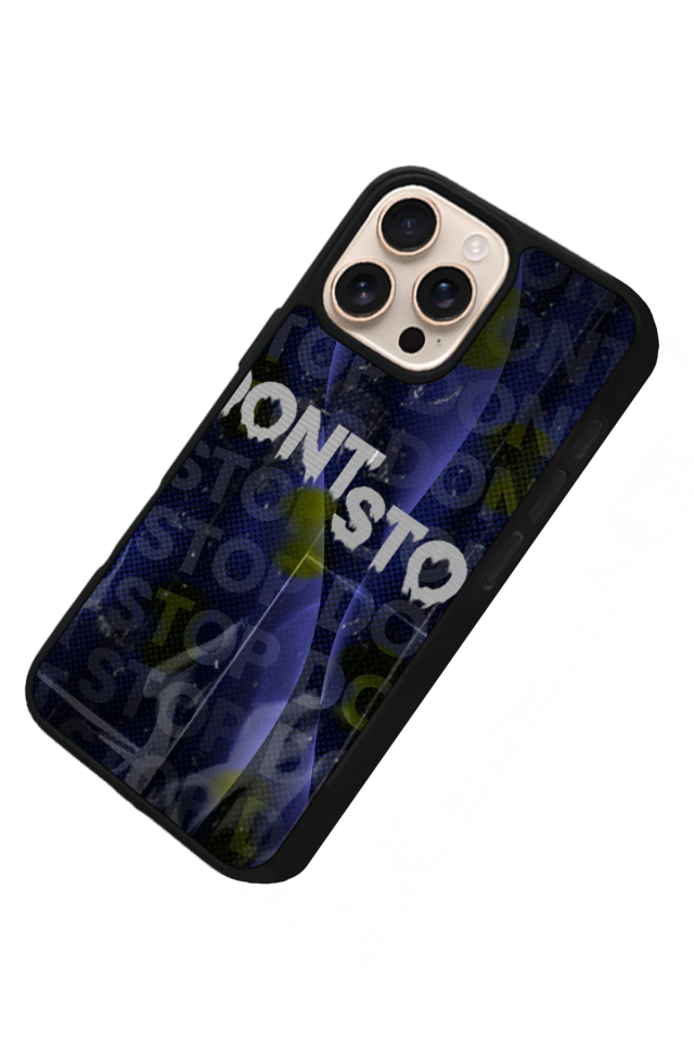 iPhone 16 Pro Max Uyumlu Dont Stop Tasarımlı Glossy Premium Kılıf