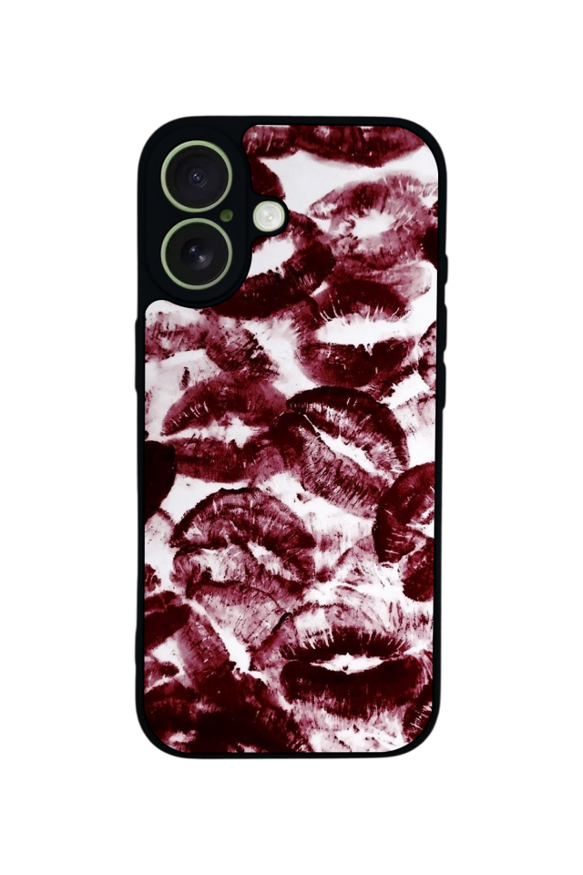 iPhone 17 Uyumlu Dudak Tasarımlı Glossy Premium Kılıf