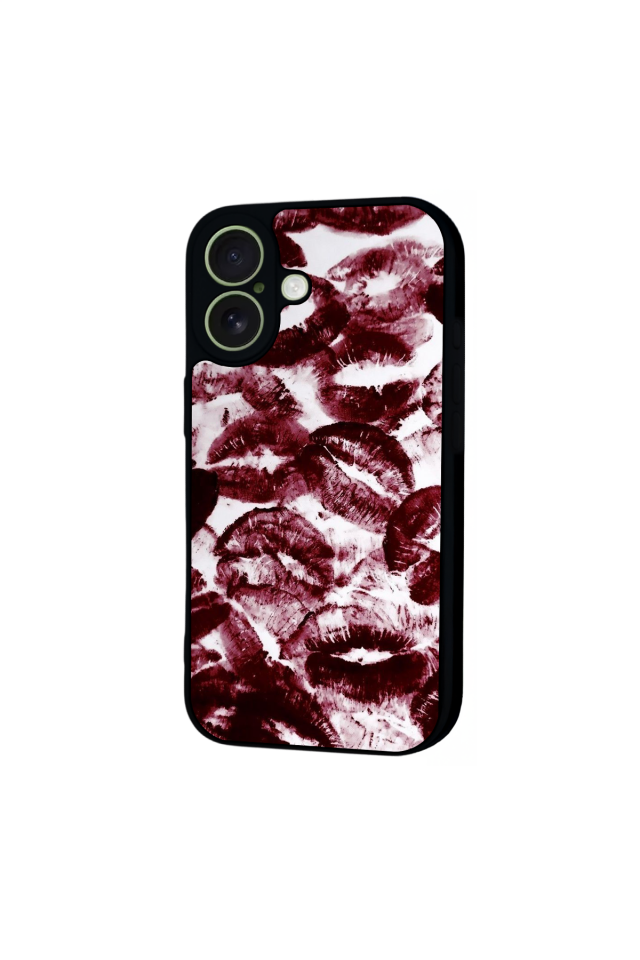 iPhone 17 Uyumlu Dudak Tasarımlı Glossy Premium Kılıf