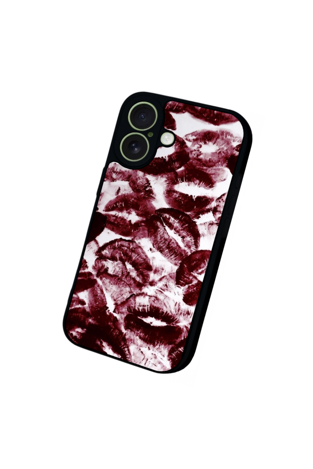 iPhone 17 Uyumlu Dudak Tasarımlı Glossy Premium Kılıf