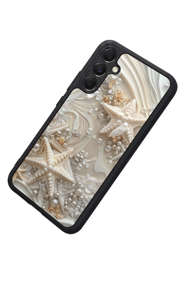 Samsung Galaxy A34 Uyumlu  İnci Tasarımlı Glossy Premium Kılıf