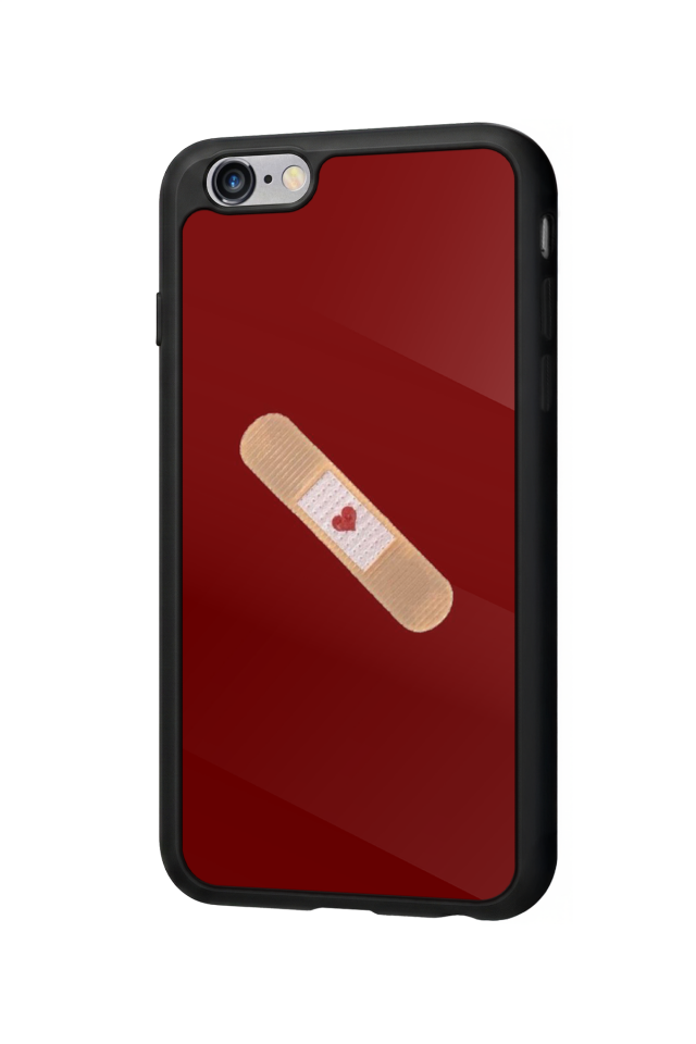 iPhone 6 Plus Uyumlu Kalp Love Tasarımlı Glossy Premium Kılıf