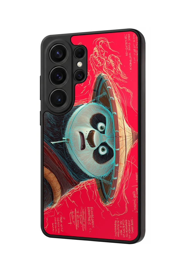 Samsung Galaxy S26 Ultra Uyumlu Kung Fu Panda Tasarımlı Glossy Premium Kılıf
