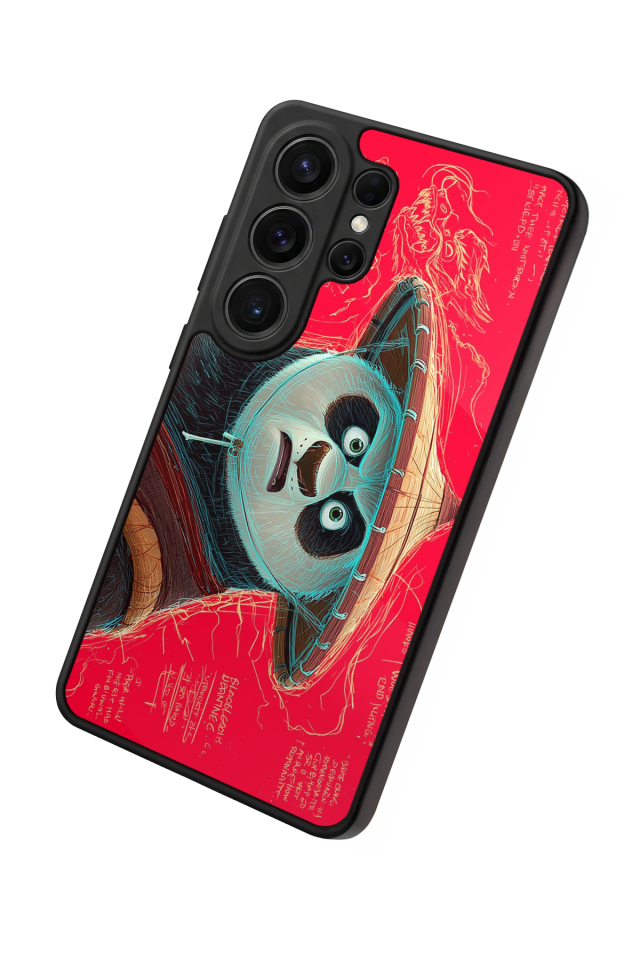 Samsung Galaxy S26 Ultra Uyumlu Kung Fu Panda Tasarımlı Glossy Premium Kılıf