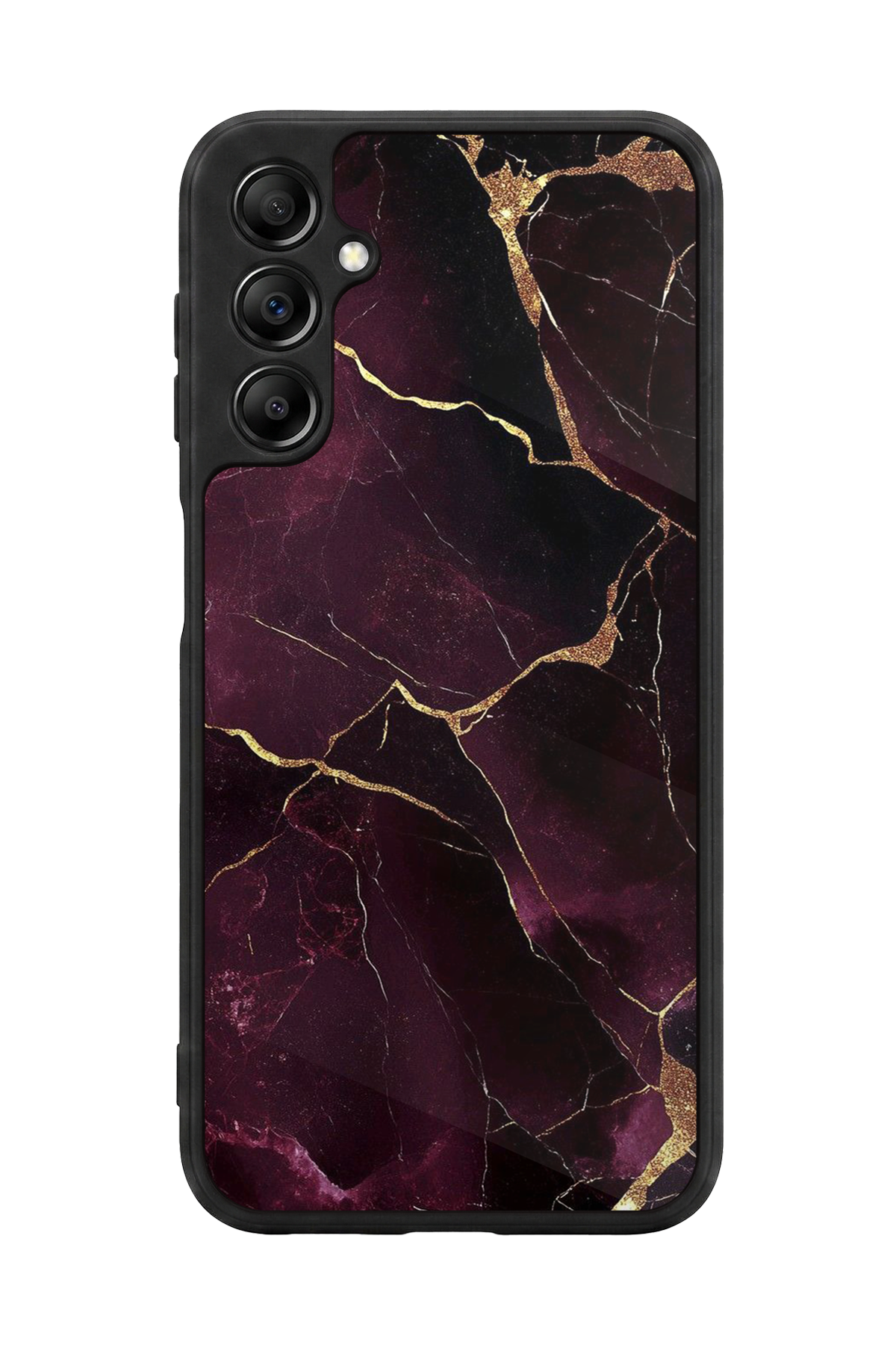 Samsung Galaxy A14 Uyumlu Mermer Marble Tasarımlı Glossy Premium Kılıf