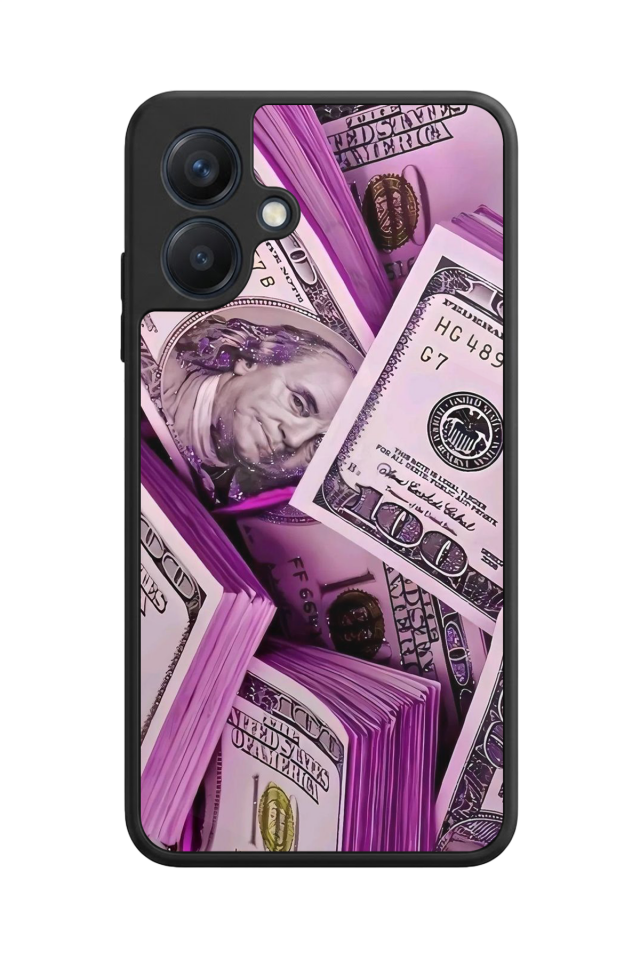 Samsung Galaxy A07 Uyumlu Money Para Tasarımlı Glossy Premium Kılıf