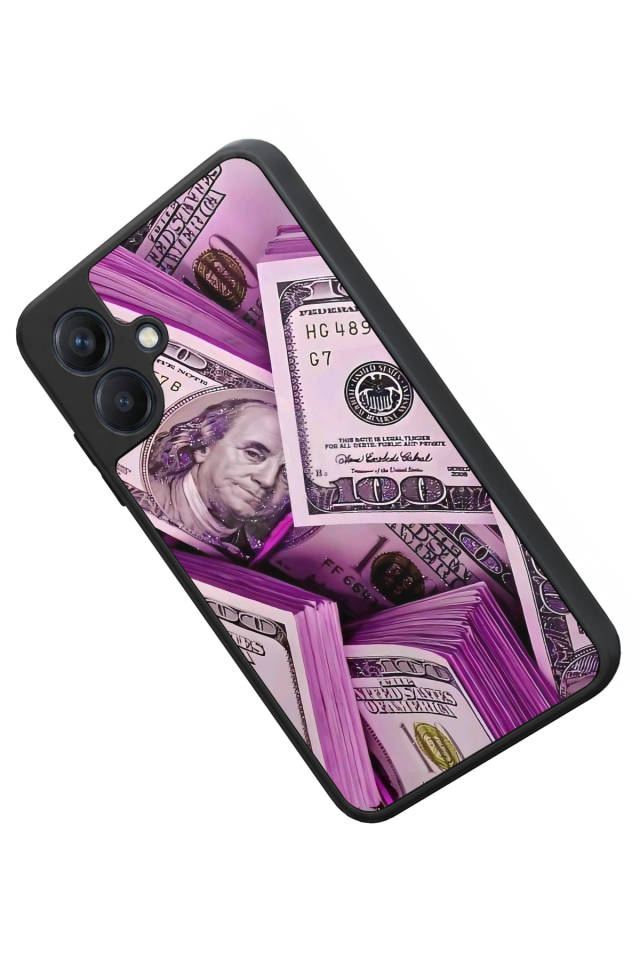 Samsung Galaxy A07 Uyumlu Money Para Tasarımlı Glossy Premium Kılıf