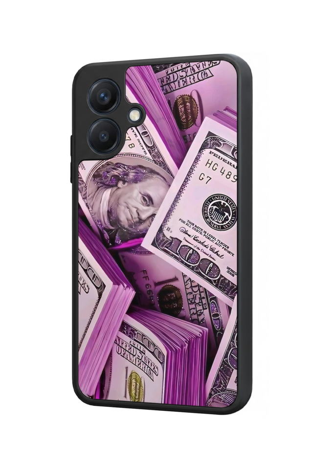 Samsung Galaxy A07 Uyumlu Money Para Tasarımlı Glossy Premium Kılıf