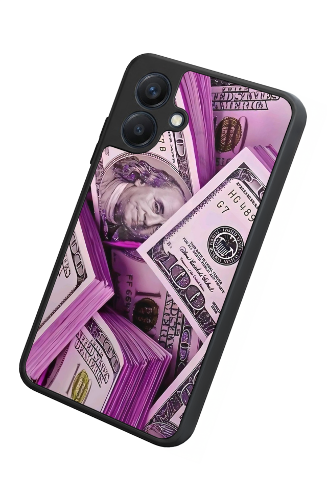 Samsung Galaxy A07 Uyumlu Money Para Tasarımlı Glossy Premium Kılıf