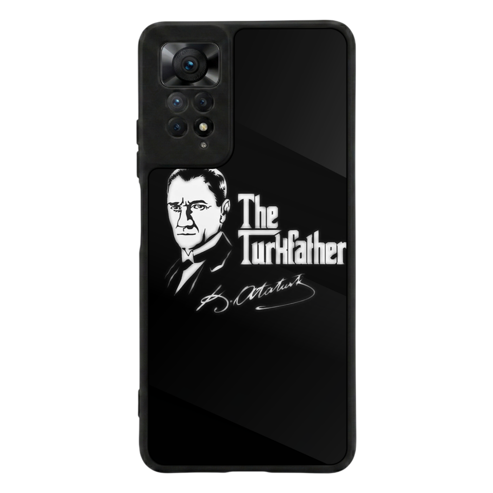 Xiaomi Redmi Note 12 Pro Uyumlu  Mustafa Kemal Ataturk Tasarımlı Glossy Premium Kılıf