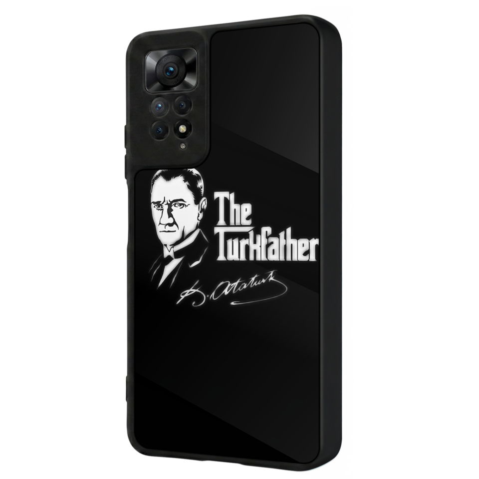 Xiaomi Redmi Note 12 Pro Uyumlu  Mustafa Kemal Ataturk Tasarımlı Glossy Premium Kılıf