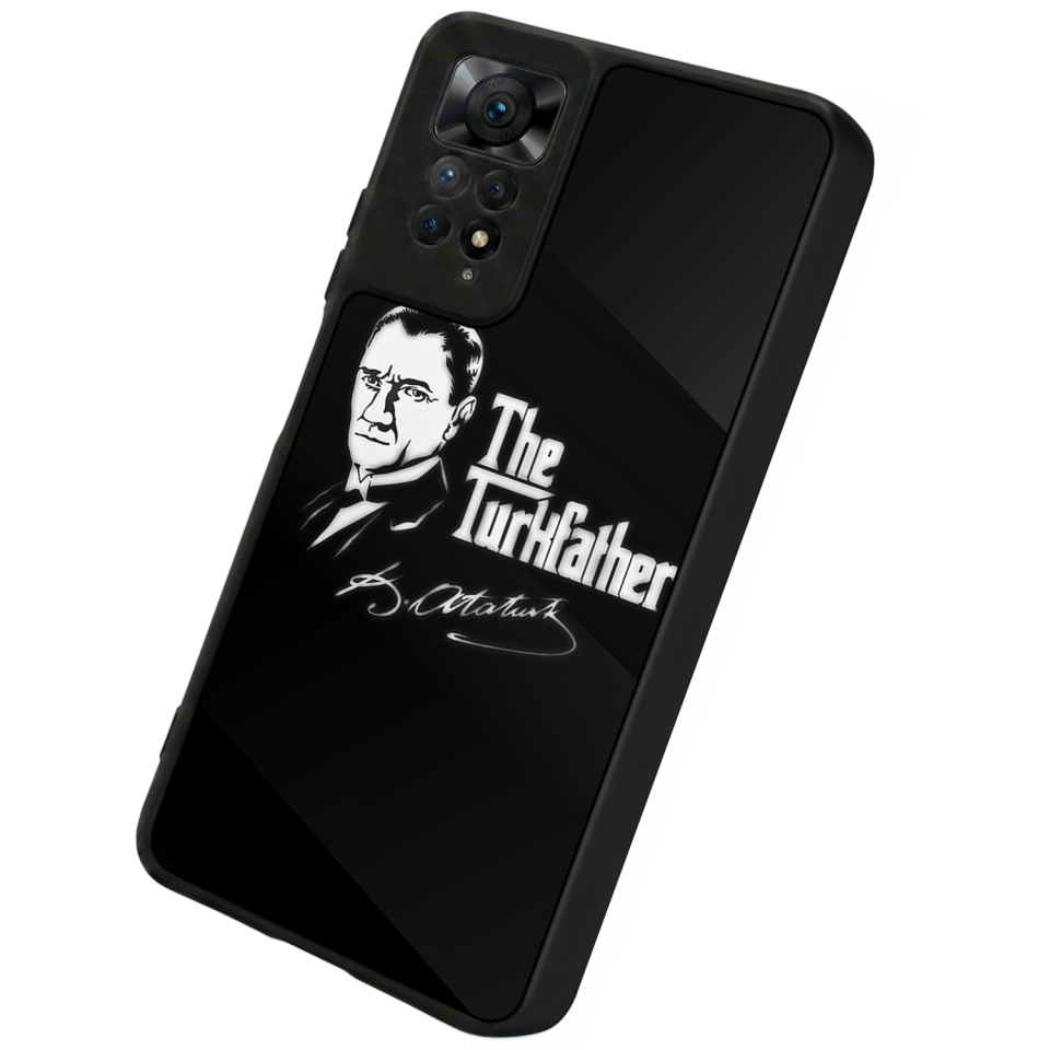 Xiaomi Redmi Note 12 Pro Uyumlu  Mustafa Kemal Ataturk Tasarımlı Glossy Premium Kılıf