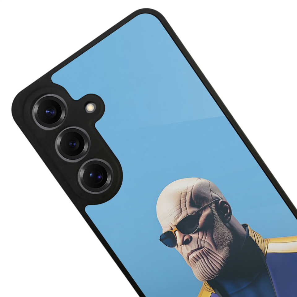Samsung Galaxy S25 Uyumlu Thanos Tasarımlı Glossy Premium Kılıf