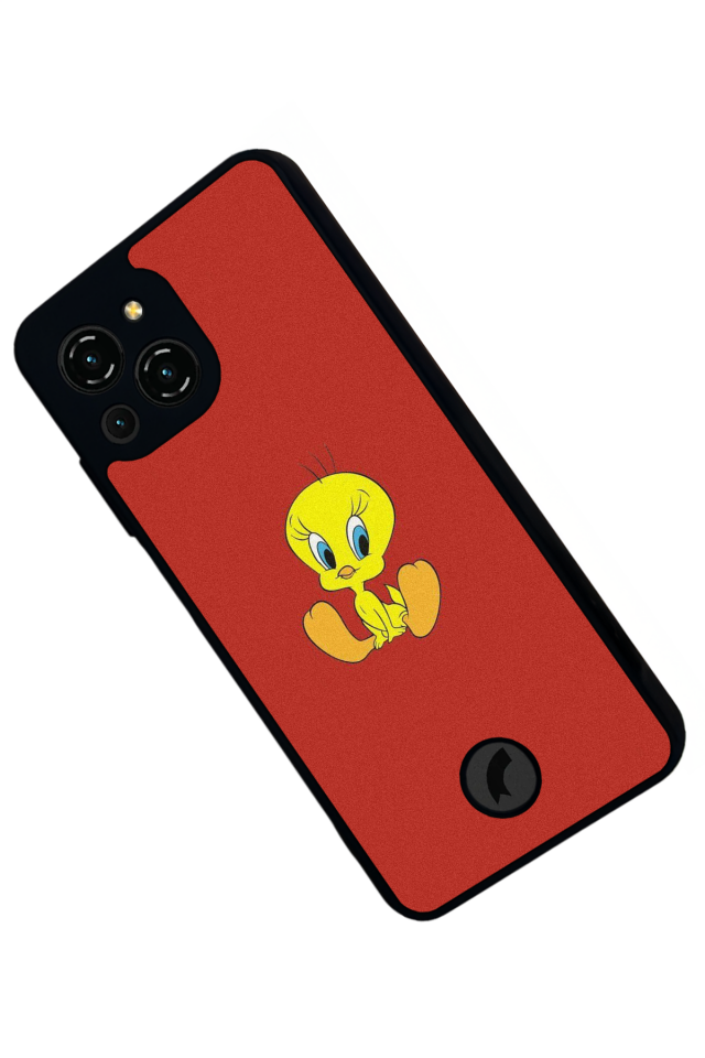 Reeder S23 Pro Max Uyumlu tweety Tasarımlı Glossy Premium Kılıf